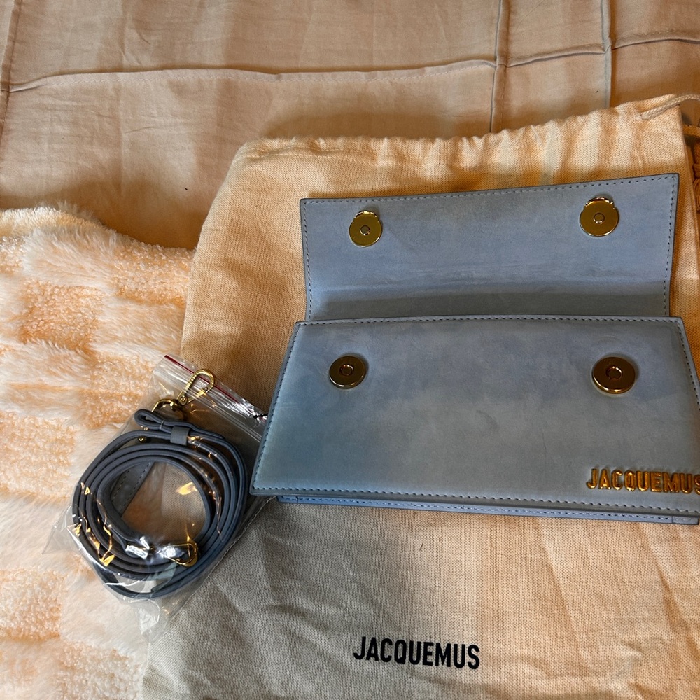 Jacquemus Blue le bambino Mini Bag - Picture 8 of 8